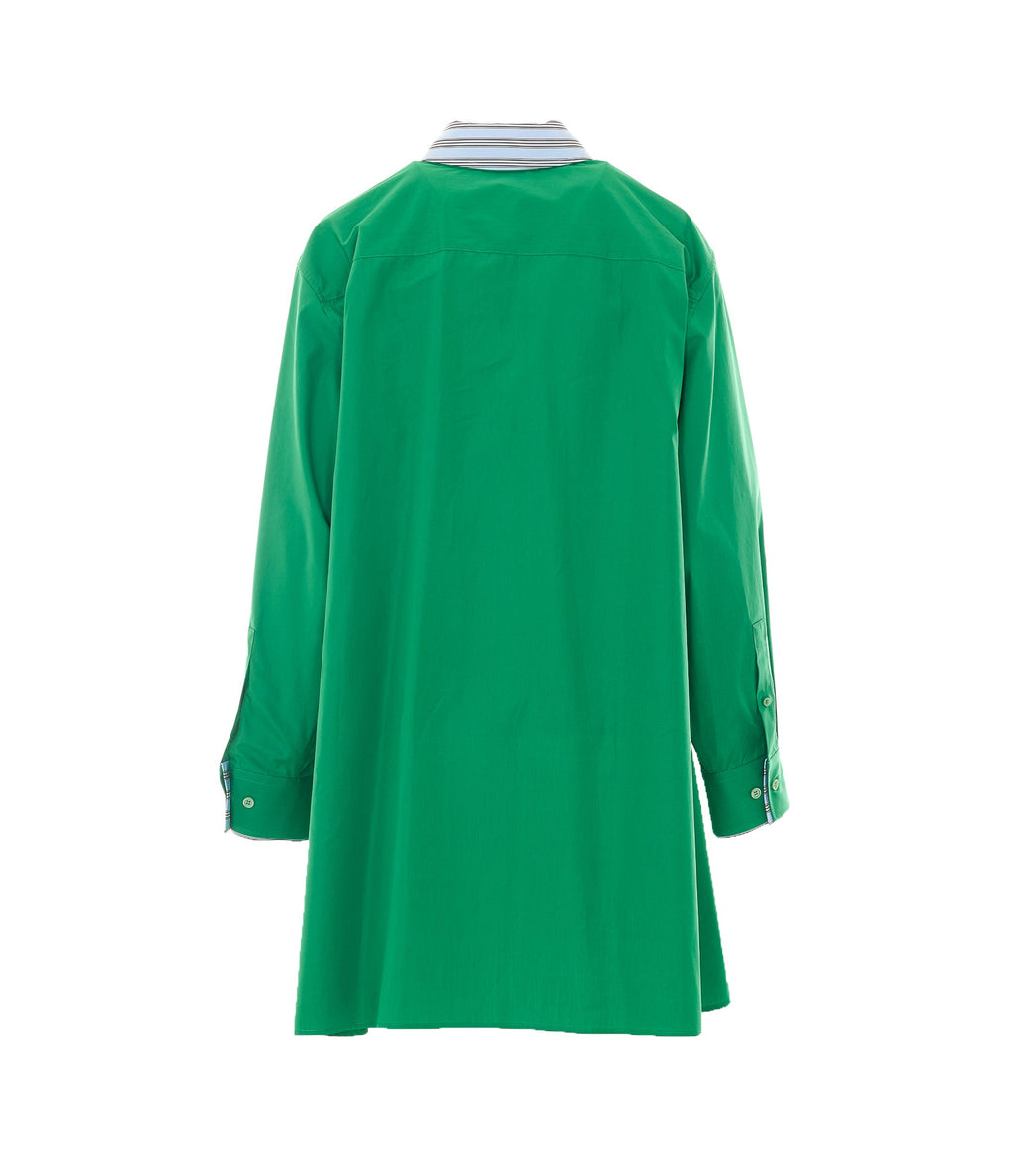 Loewe Women's Green Cotton Chemisier in Green - view 2