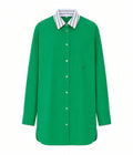 Loewe Women's Green Cotton Chemisier in Green - view 1