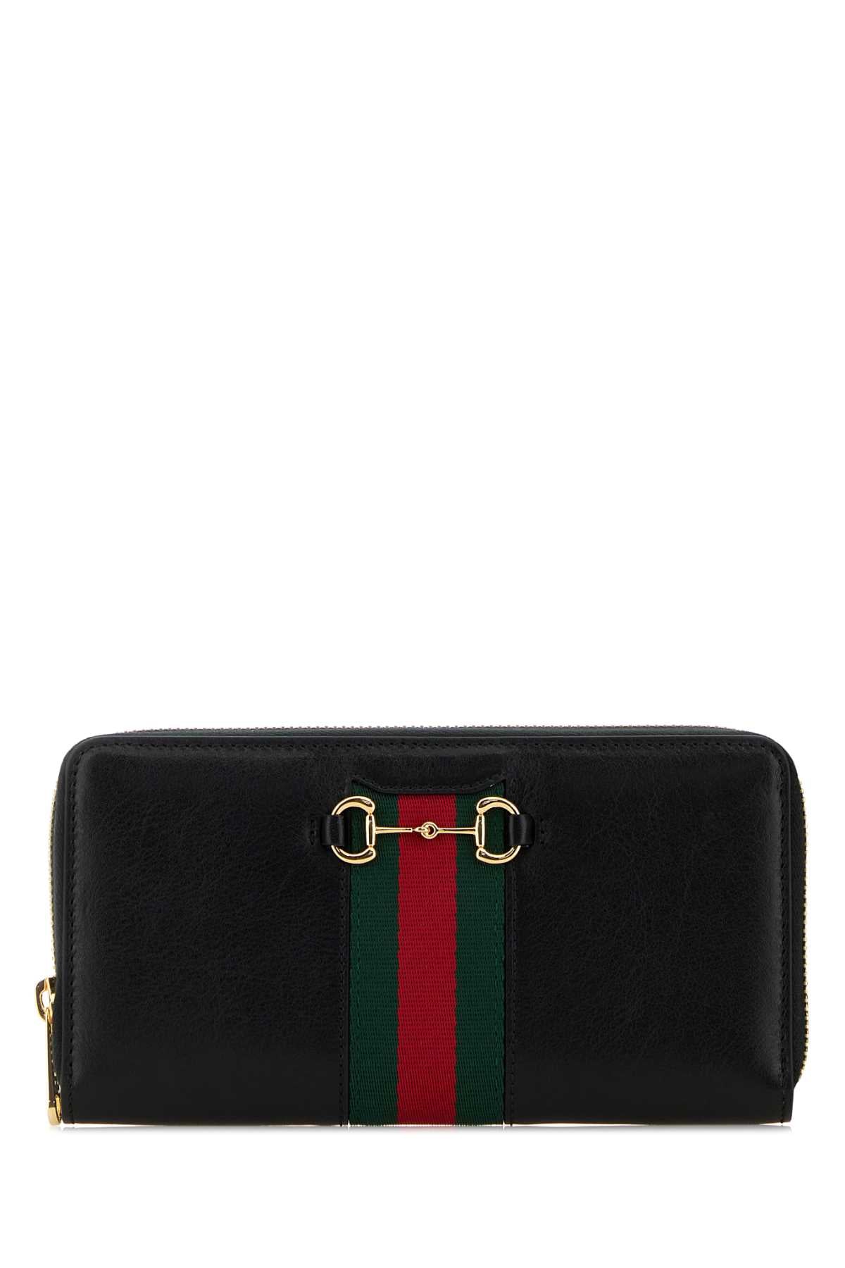 Gucci Women's Leather Wallet in Black - view 1