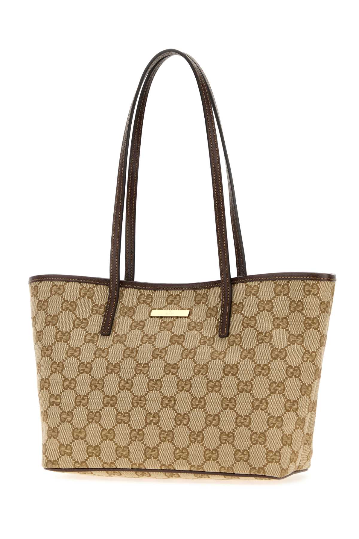Gucci Women's GG Canvas Tote Bag in Beige - view 2