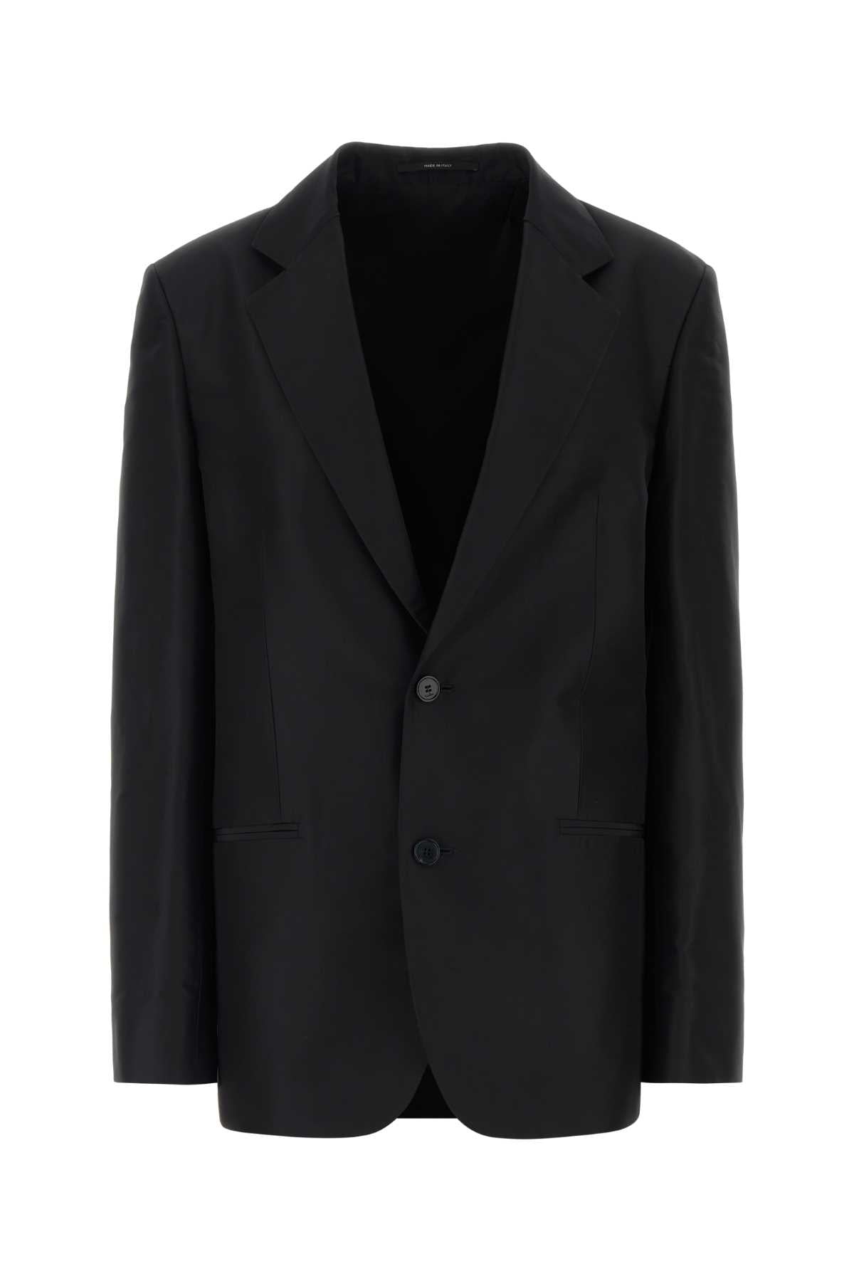 Gucci Women's Silk Blazer in Black - view 1