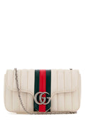 Gucci Women's GG Marmont Leather Bag in White - view 1