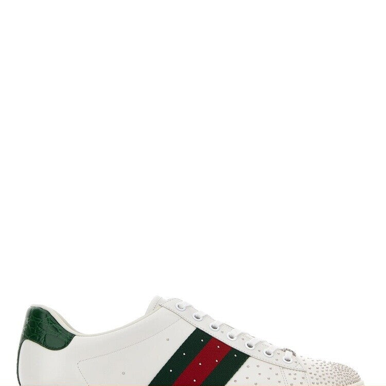 Gucci Men's Ace Sneakers in White
