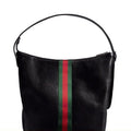 Gucci Men's Lunetta Medium Shoulder Bag in Black