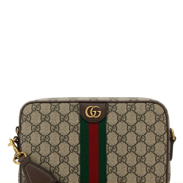 Gucci Men's Ophidia Small Bag in Beige