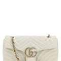 Gucci Women's Gg Marmont Medium Bag in White