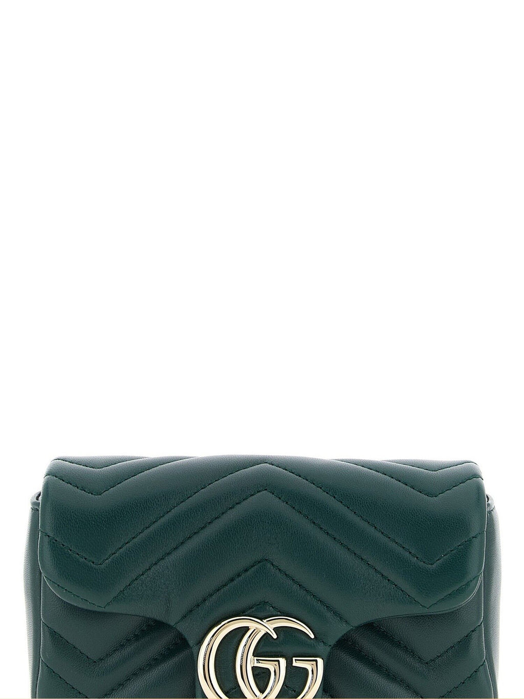 Gucci Women's Gg Marmont Mini Bag in Green
