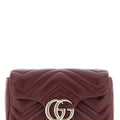 Gucci Women's Gg Marmont Mini Bag in Red