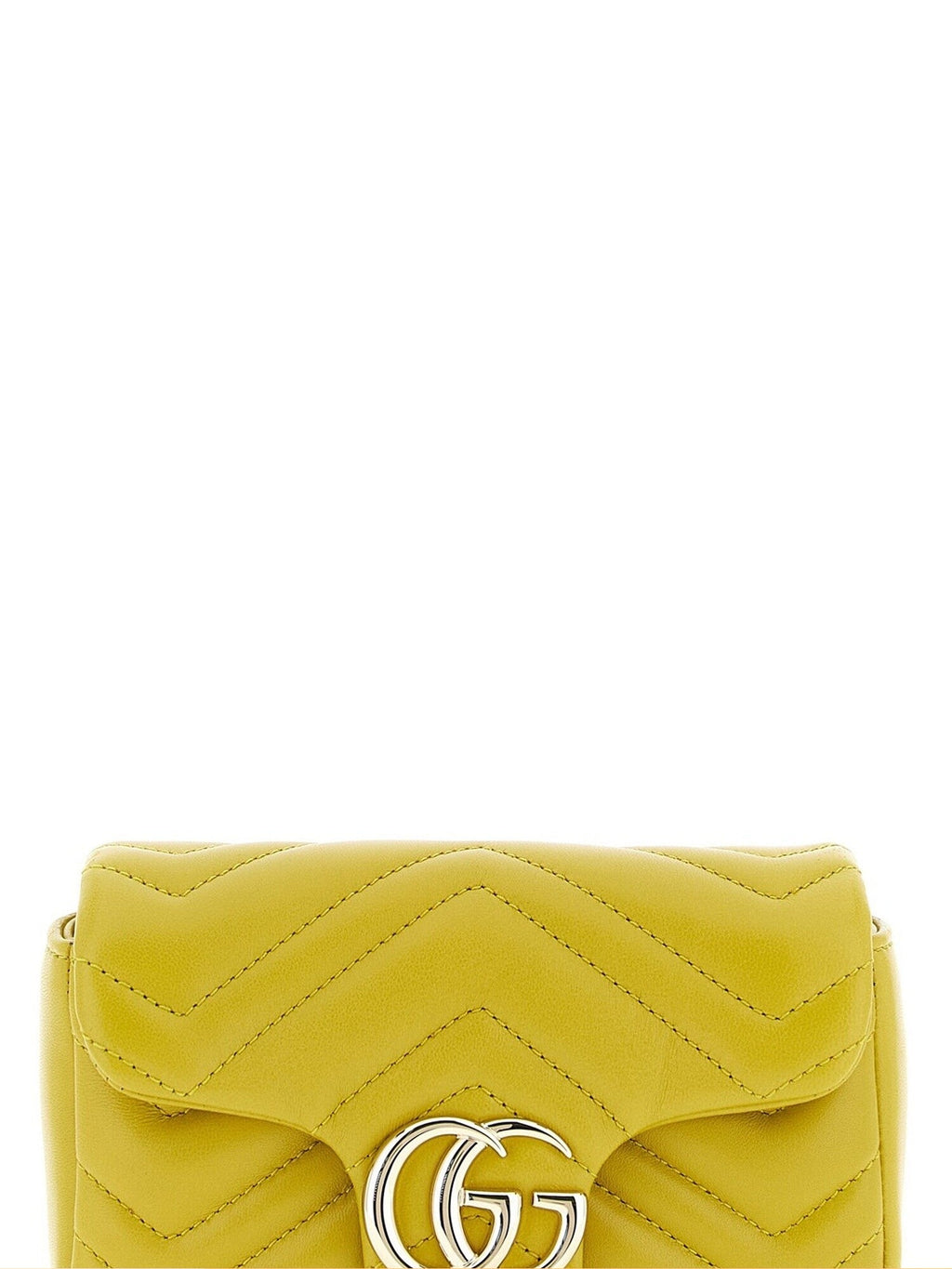 Gucci Women's Gg Marmont Mini Bag in Yellow