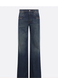 Gucci Women's Horsebit Jeans in Blue