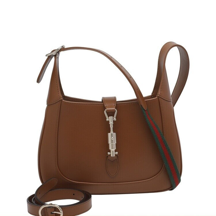 Gucci Women's Jackie 1961 Medium Shoulder Bag in Light Brown