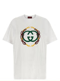 Gucci Women's Logo T-Shirt in White