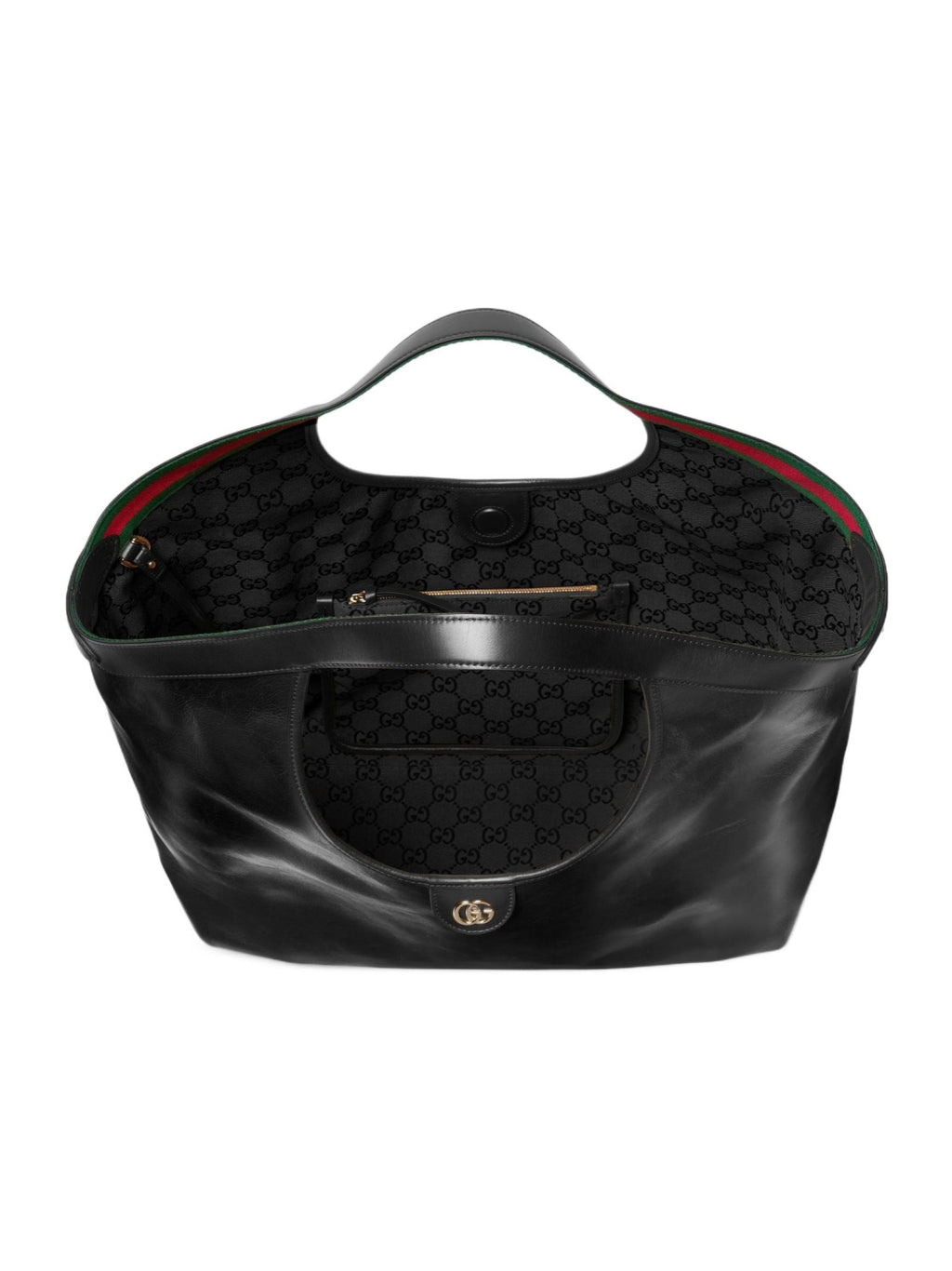 Gucci Women's Giglio Large Tote Bag in Black - view 2