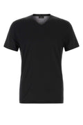 Gucci Men's Modal V-Neck T-Shirt in Black - view 1