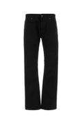 Gucci Men's Cotton Cigarette Trousers in Black - view 1