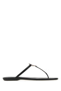 Gucci Men's Leather Thong Sandals in Black - view 1