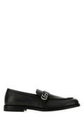 Gucci Men's Leather Horsebit Moccasins in Black - view 1