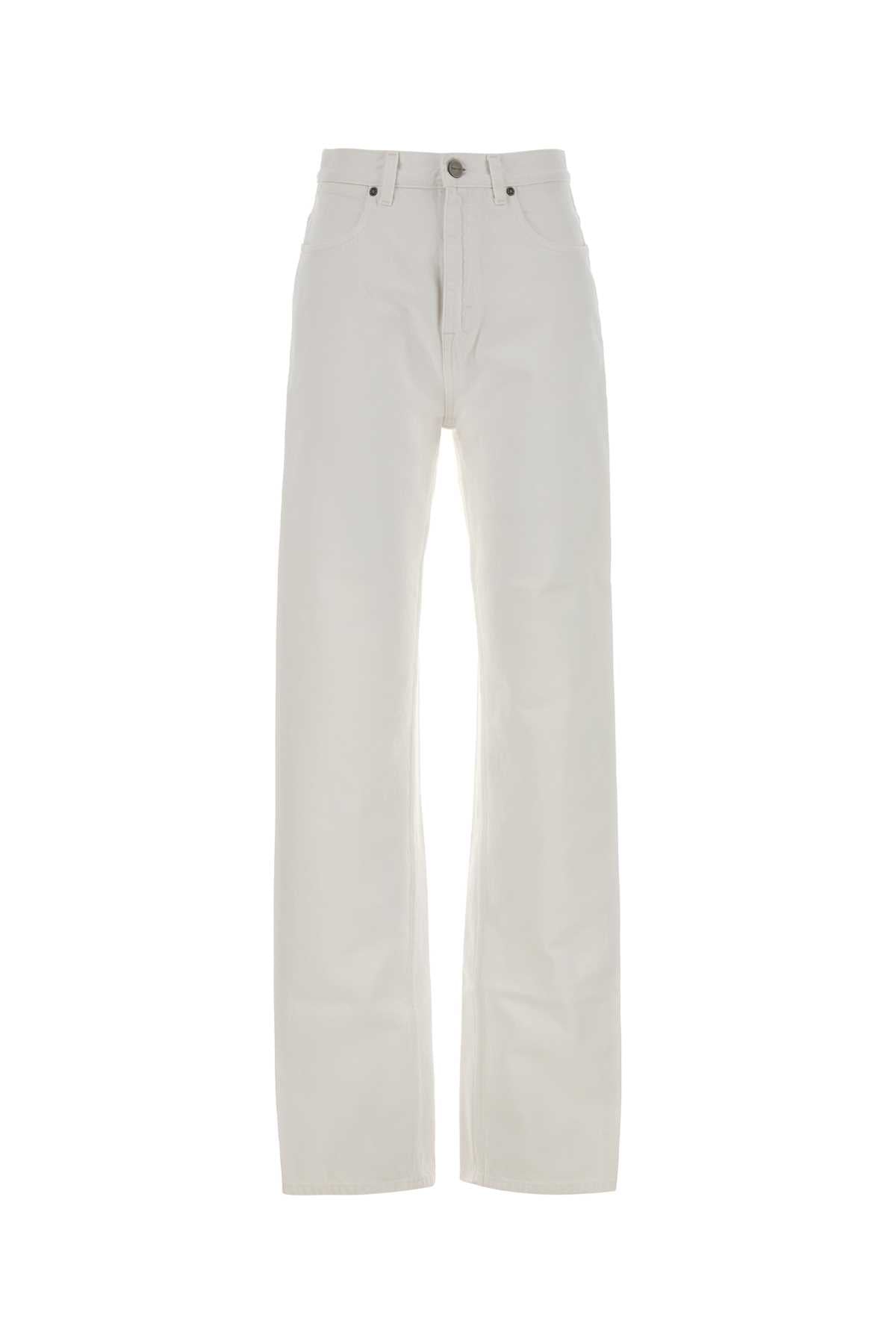 Gucci Men's Cotton Trousers in Cream - view 1