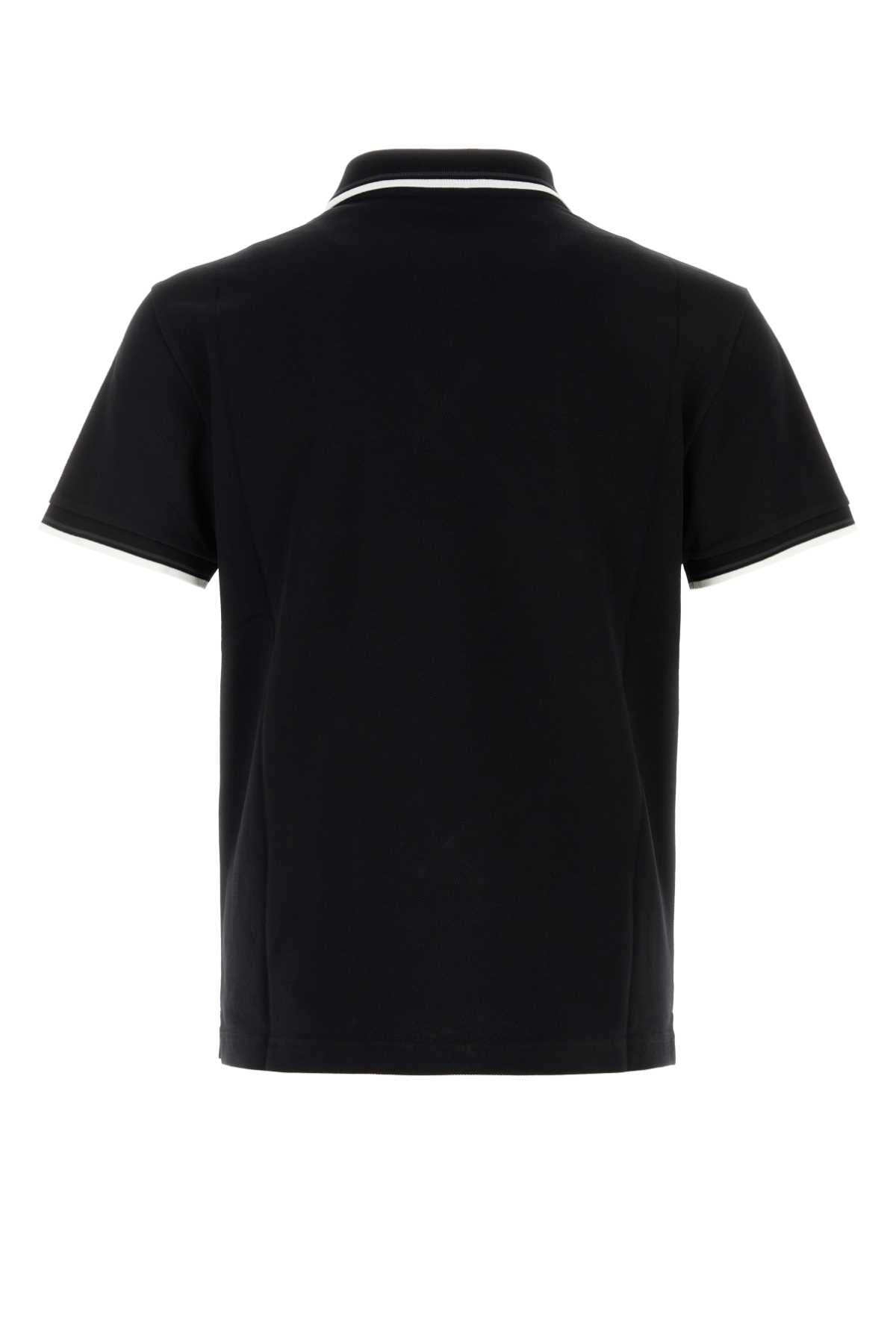 Gucci Men's Cotton Pique Polo in Navy - view 2