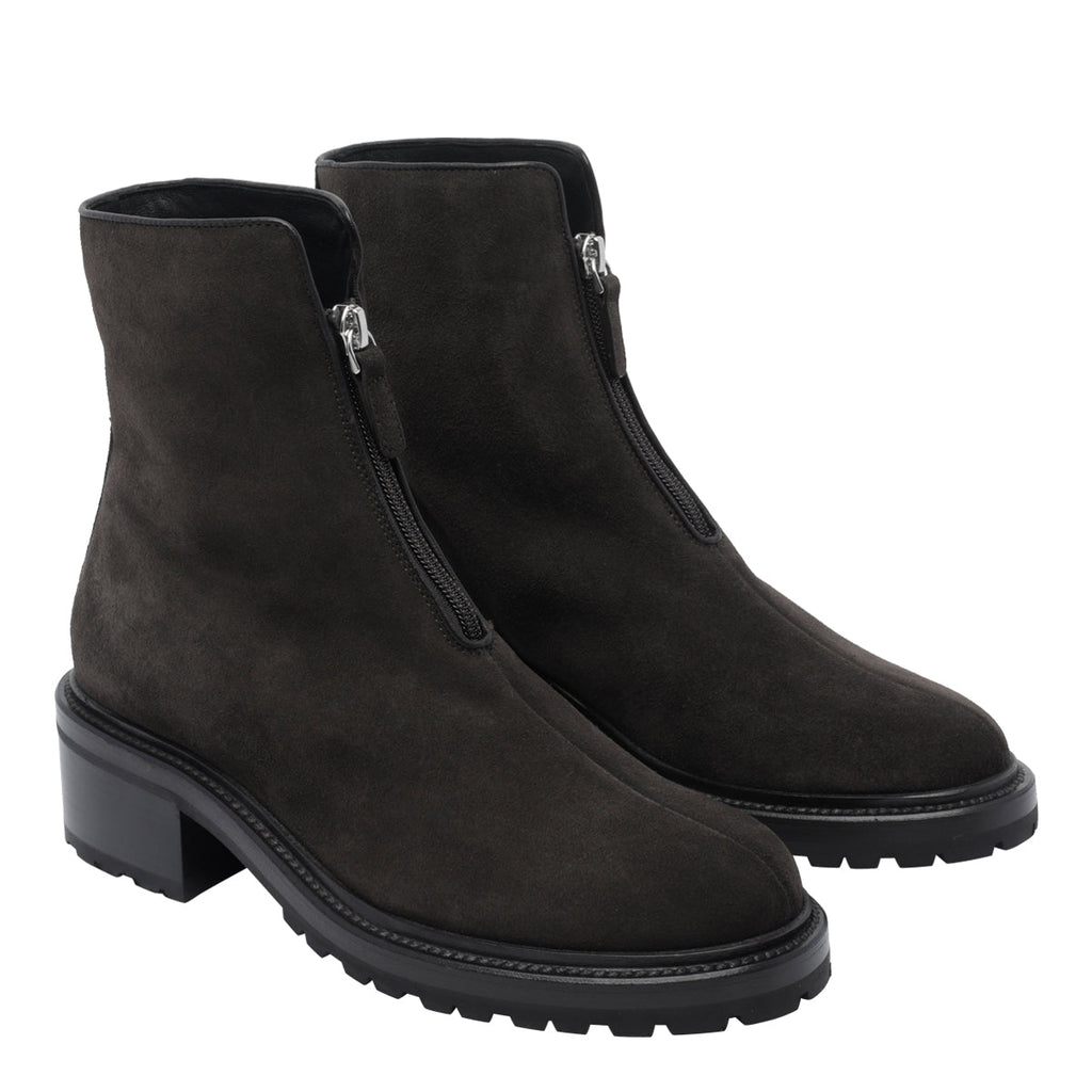 The Row Women's Hike Boots in Brown Leather - view 2