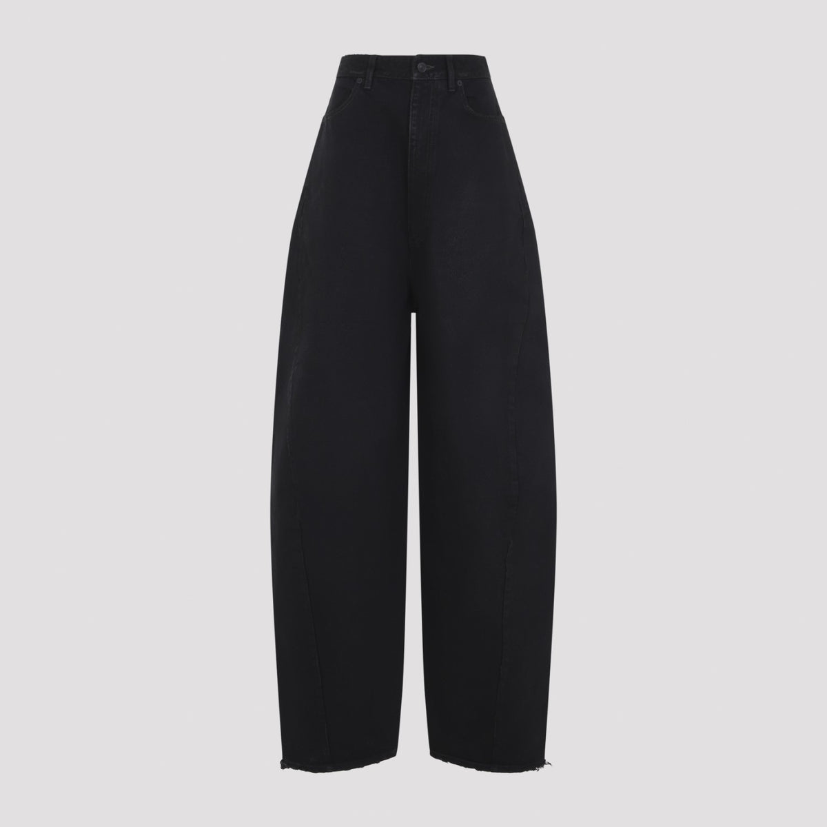 Balenciaga Women's Barrel Twisted Jeans in Vintage Black - view 1