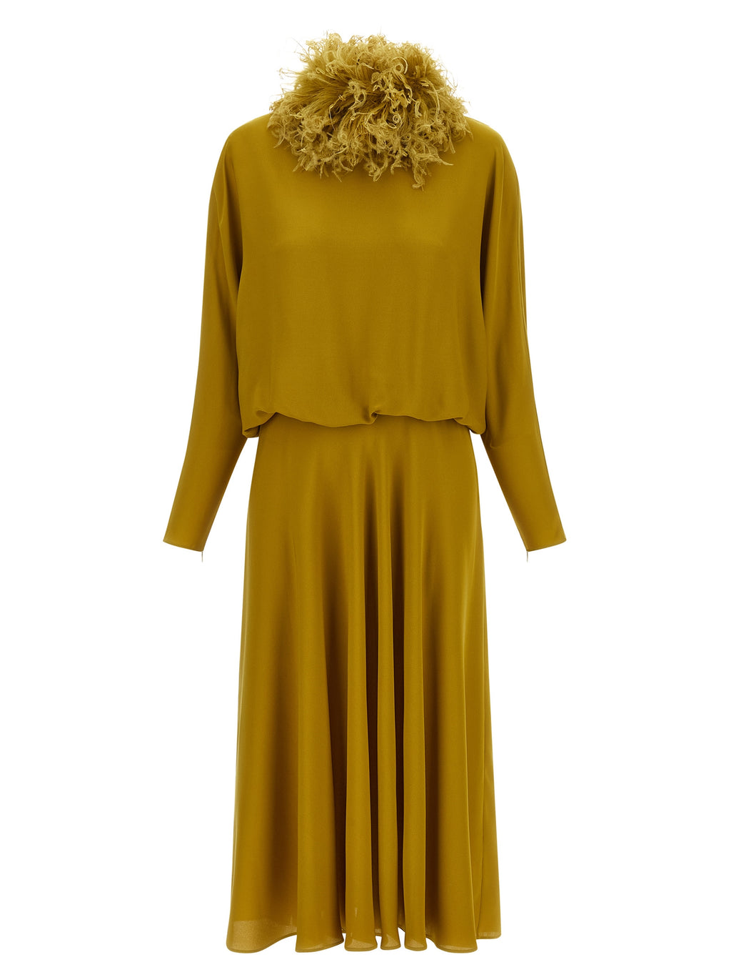 Valentino Garavani Women's Silk Georgette Midi Dress in Green