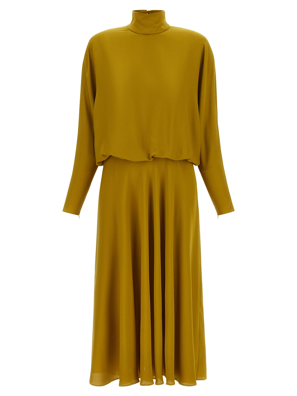 Valentino Garavani Women's Silk Georgette Midi Dress in Green