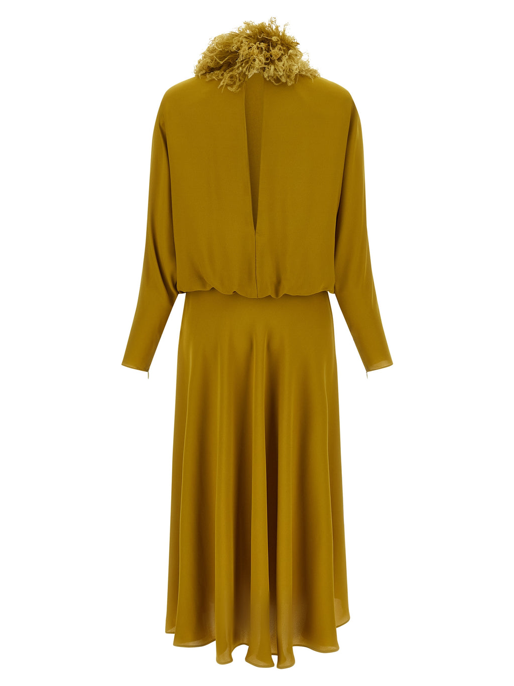 Valentino Garavani Women's Silk Georgette Midi Dress in Green