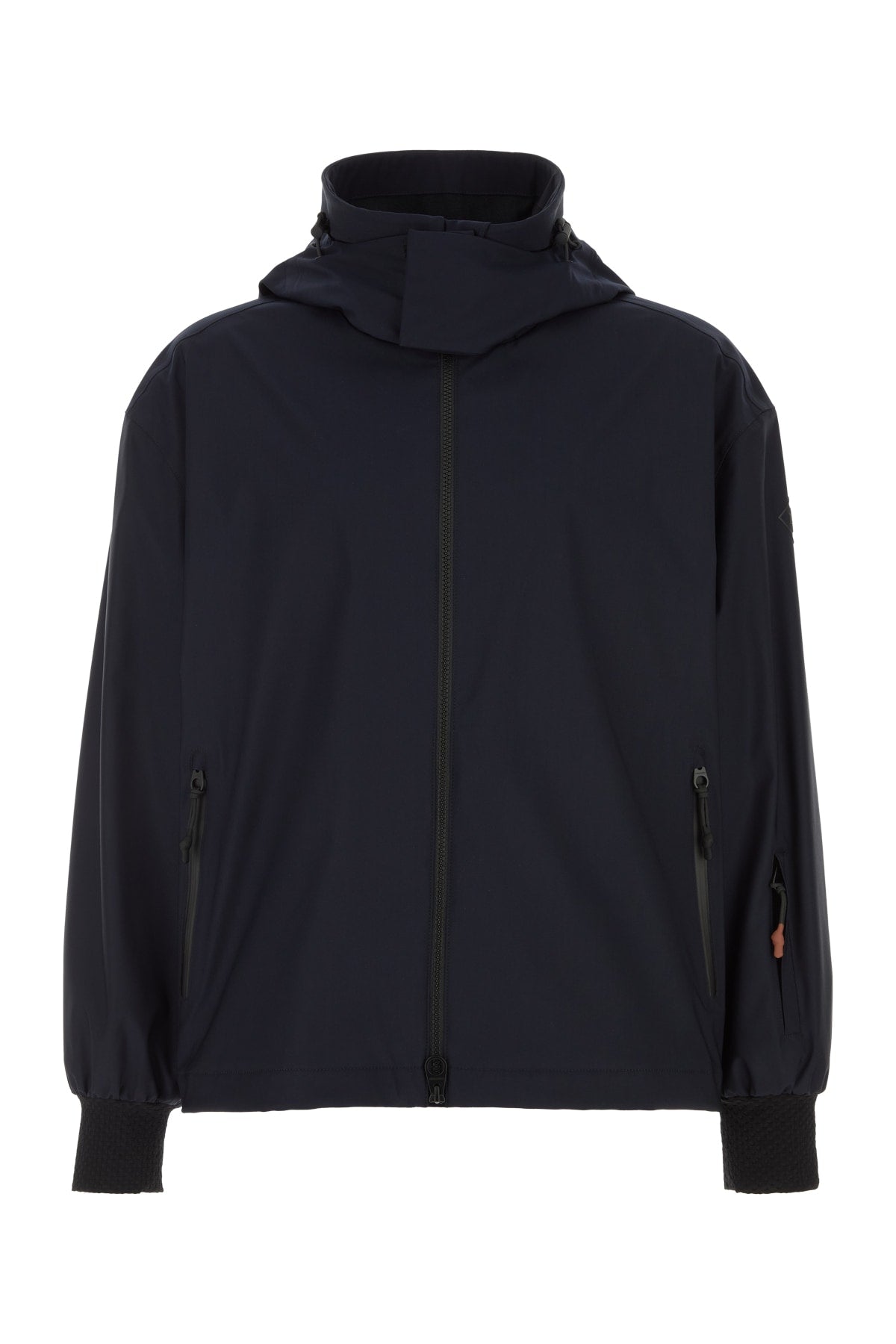 Loro Piana Men's Noreen Wool Bomber Jacket in Navy Blue