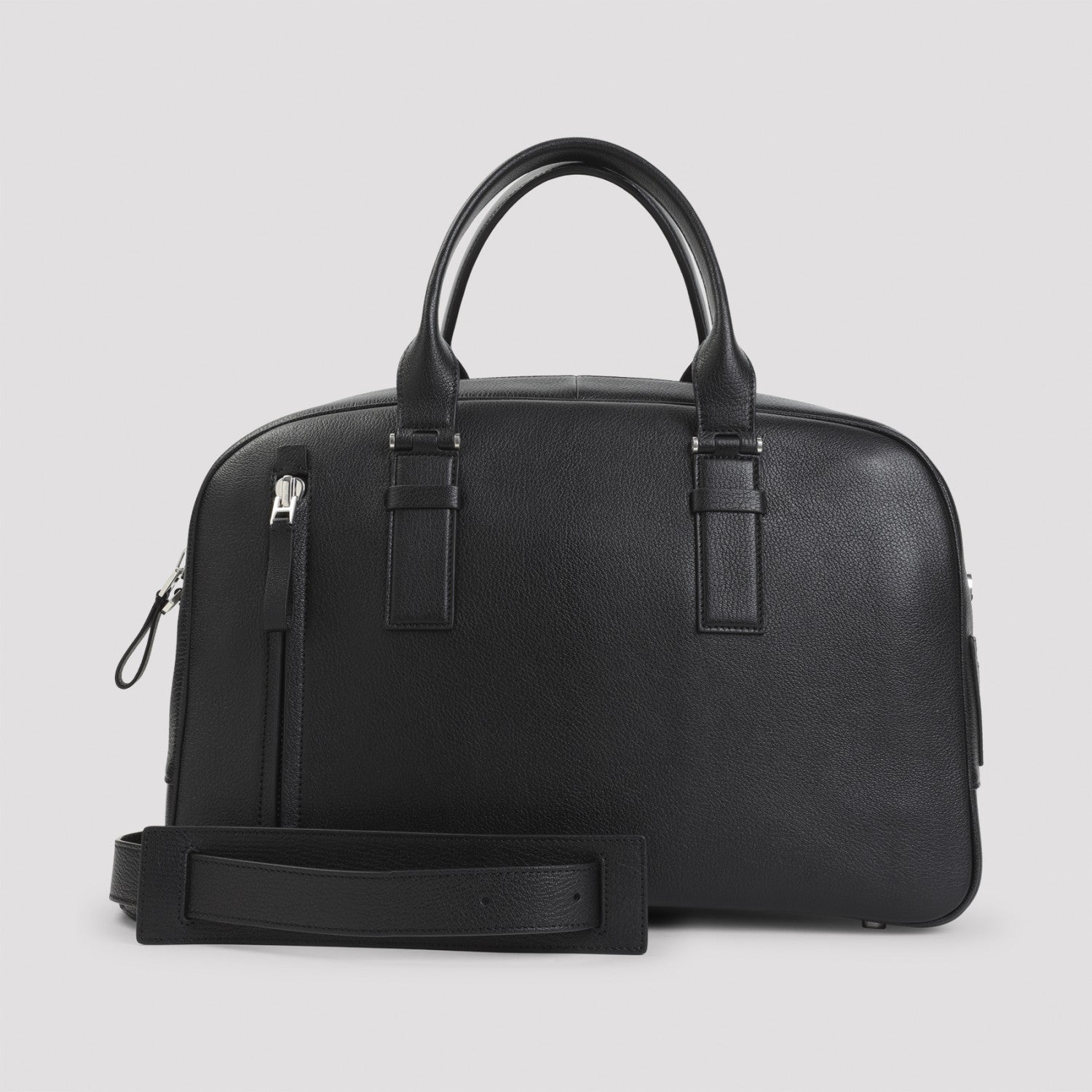Tom Ford Men's Bowling Leather Bag in Black