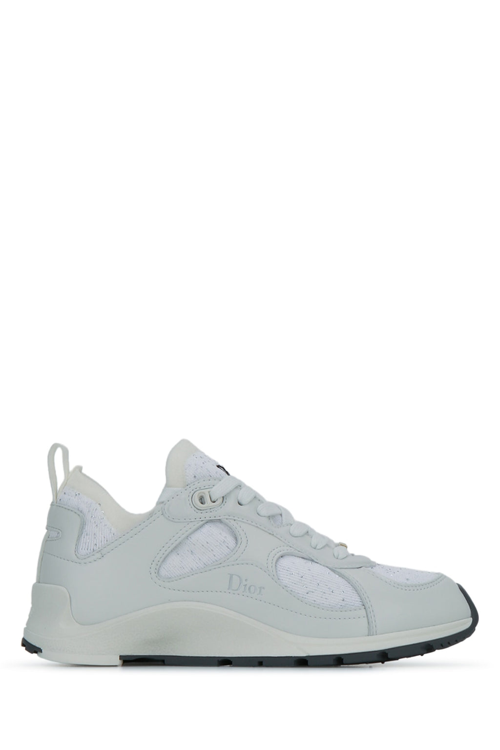 Dior Women's Mile Sneakers in White Leather