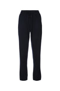 Loro Piana Women's Merano Cashmere Trousers in Navy Blue