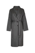 Loro Piana Women's Granby DB Cashmere Coat in Gray