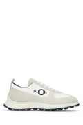 Dior Men's Squash Suede Sneakers in Light Grey