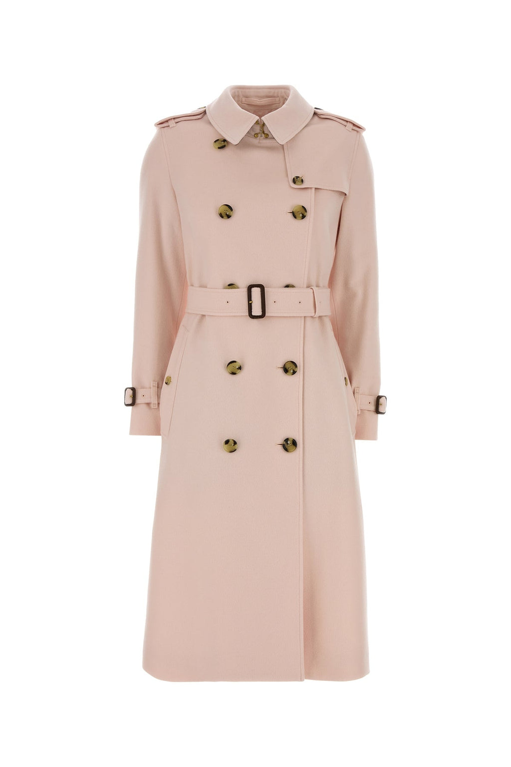 Burberry Women's Pastel Pink Cashmere Coat
