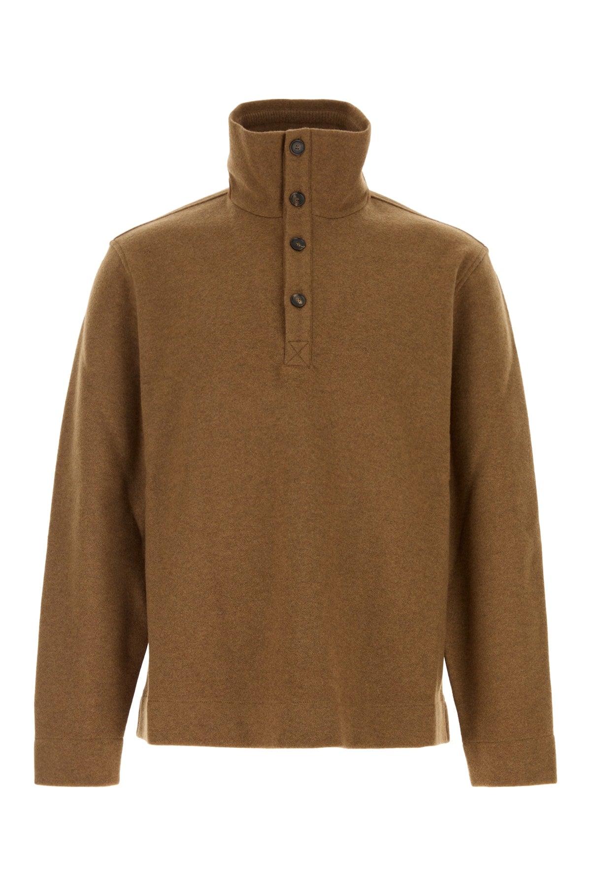 Loro Piana Men's Maglione Sweater in Wool and Cashmere