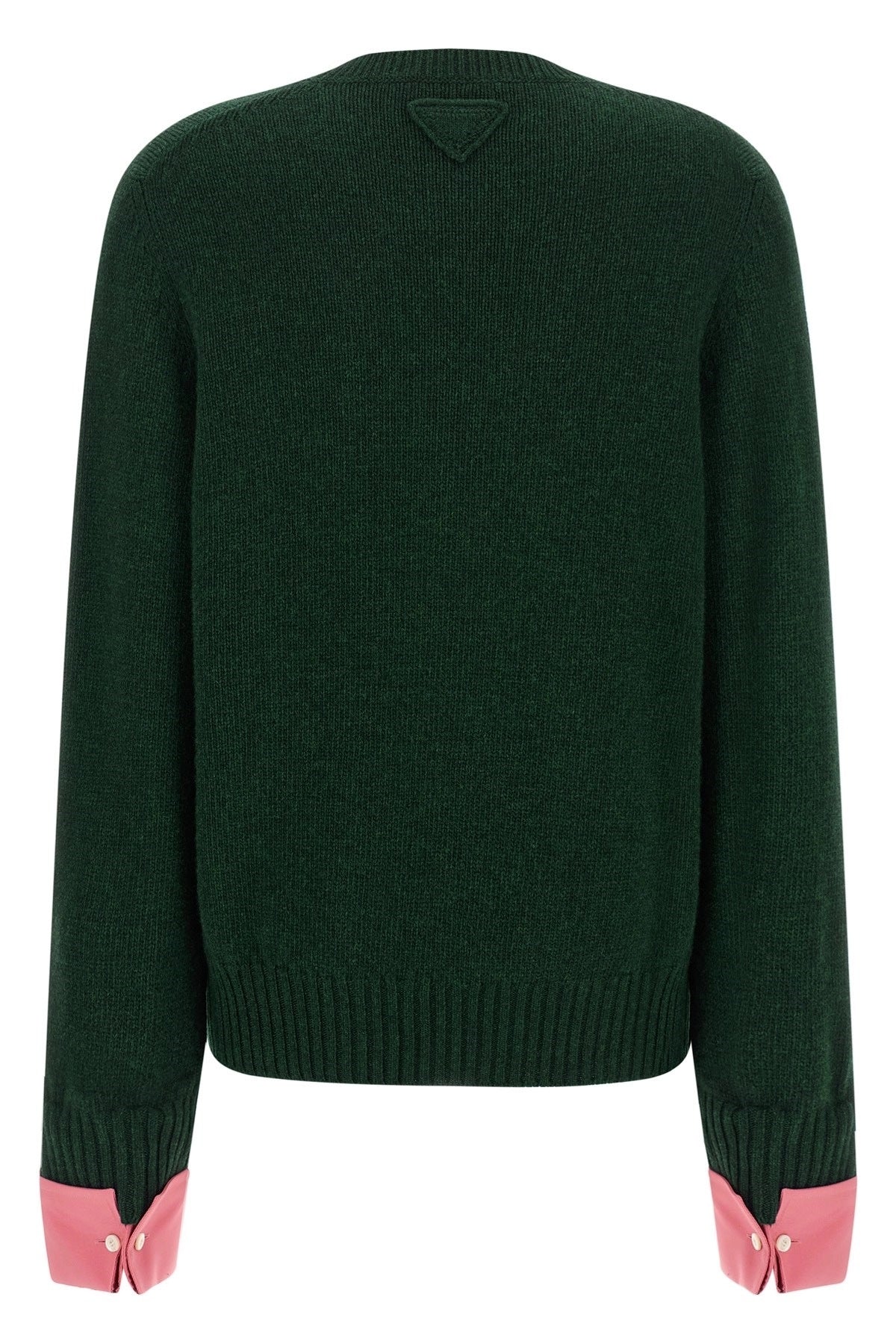 PRADA Women's Wool Sweater in Forest Green