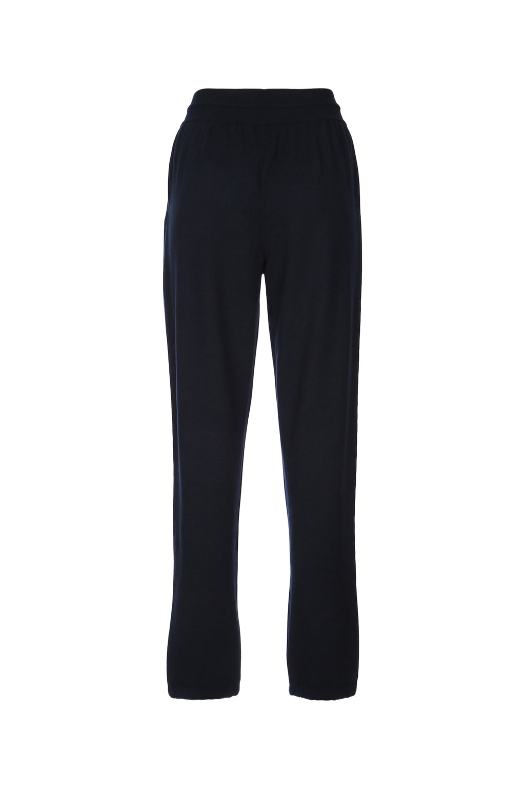 Loro Piana Women's Merano Cashmere Trousers in Navy Blue