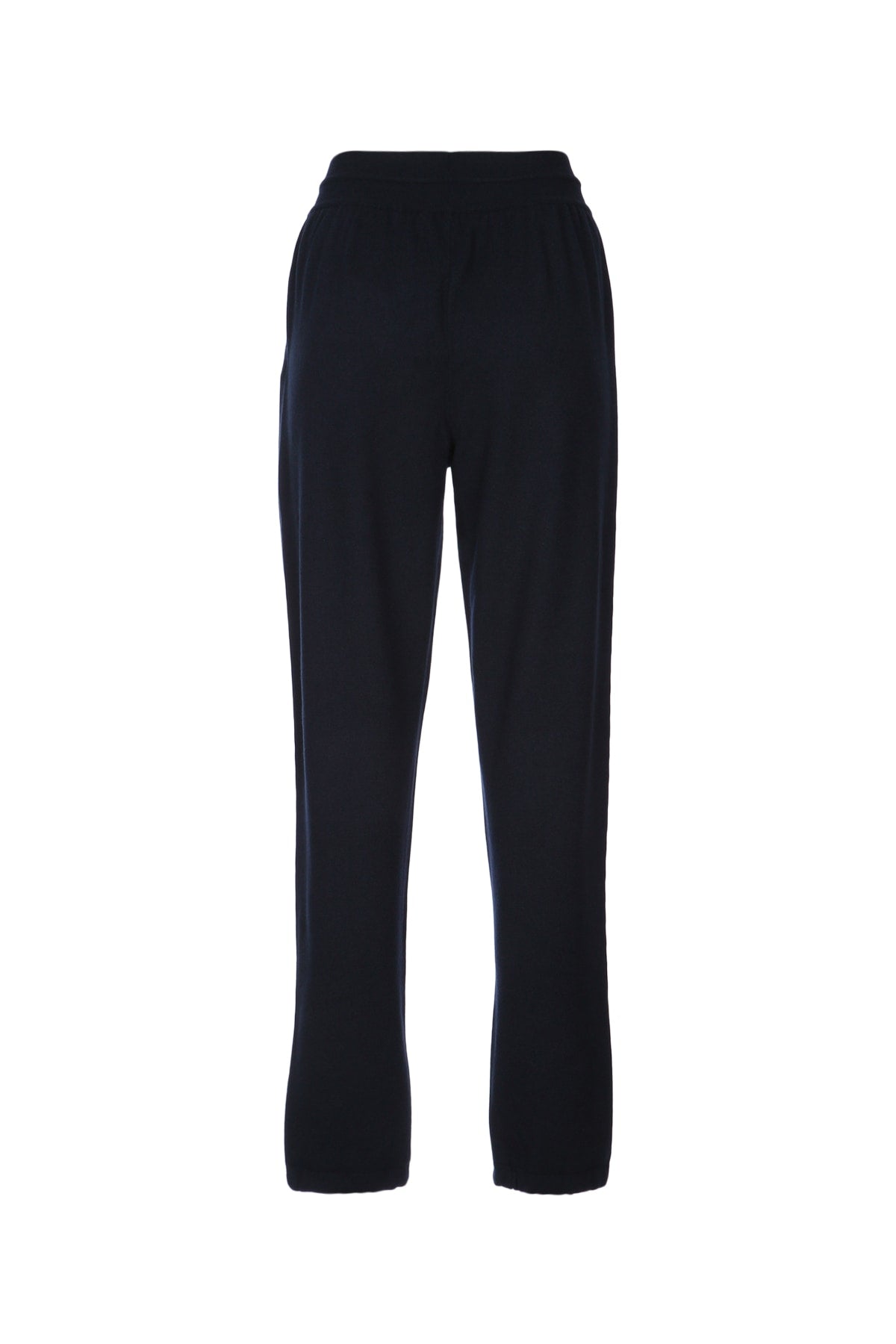 Loro Piana Women's Merano Cashmere Trousers in Navy Blue