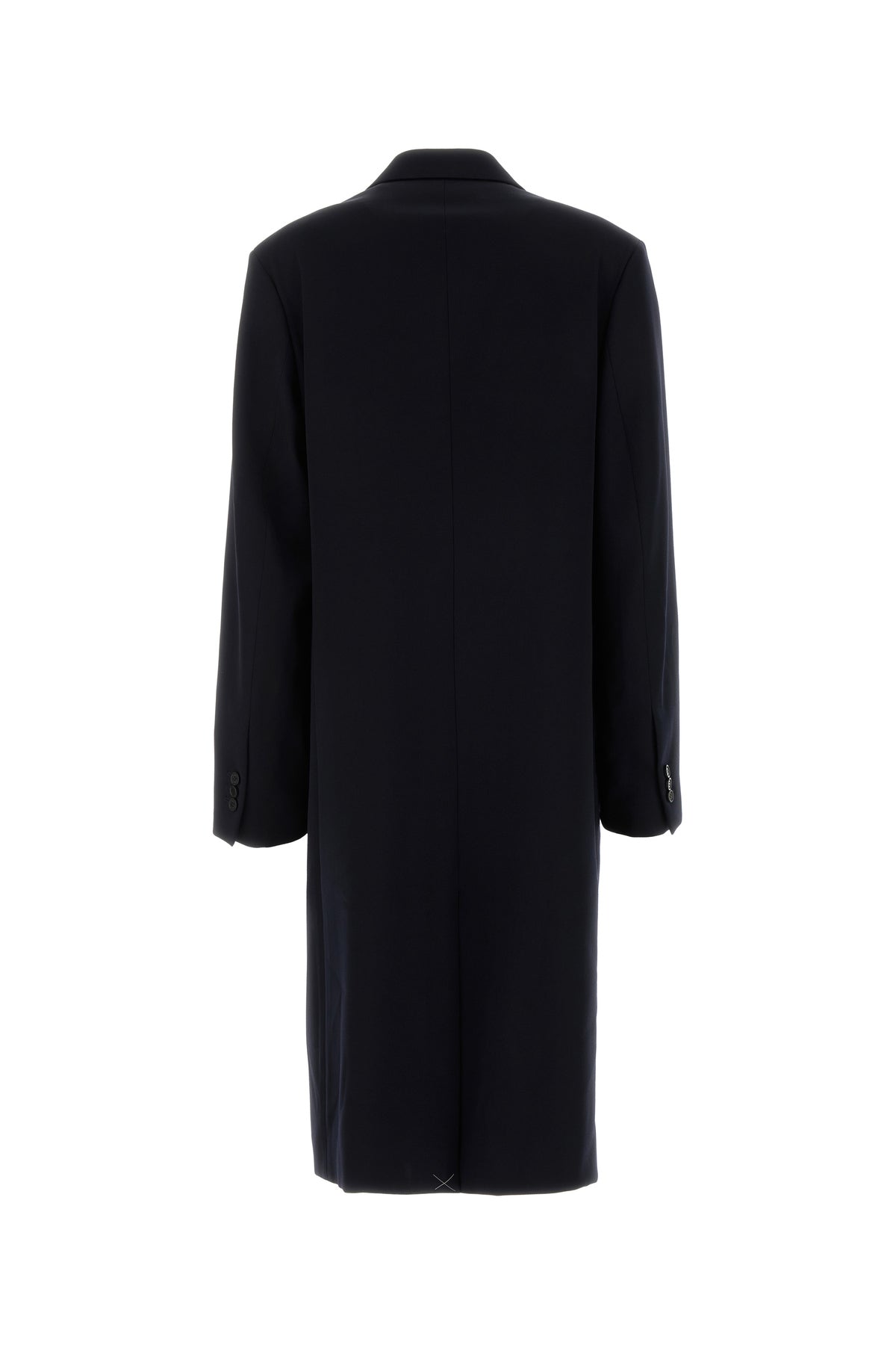 LOEWE Women's Midnight Blue Wool Blend Coat