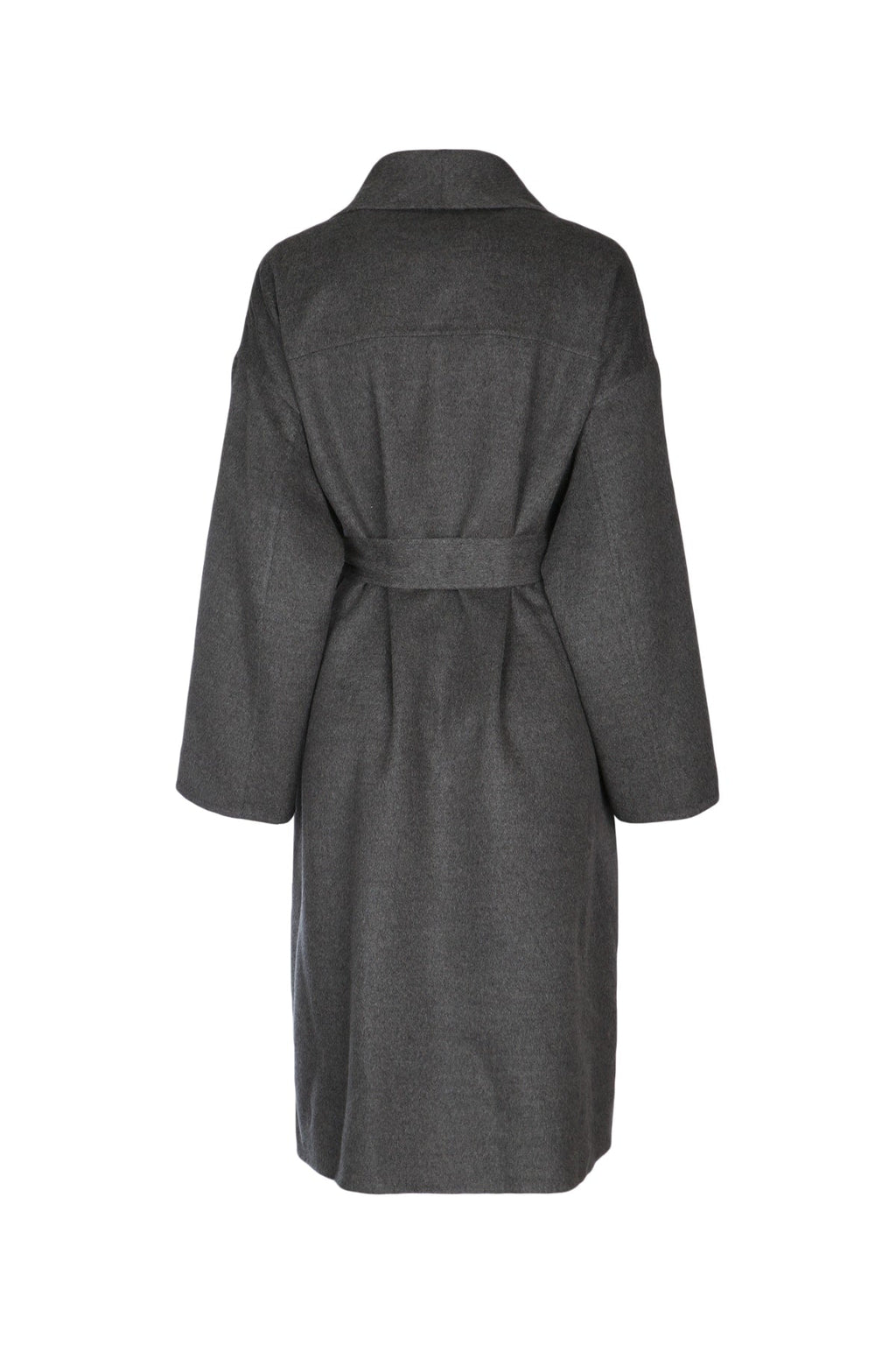 Loro Piana Women's Granby DB Cashmere Coat in Gray