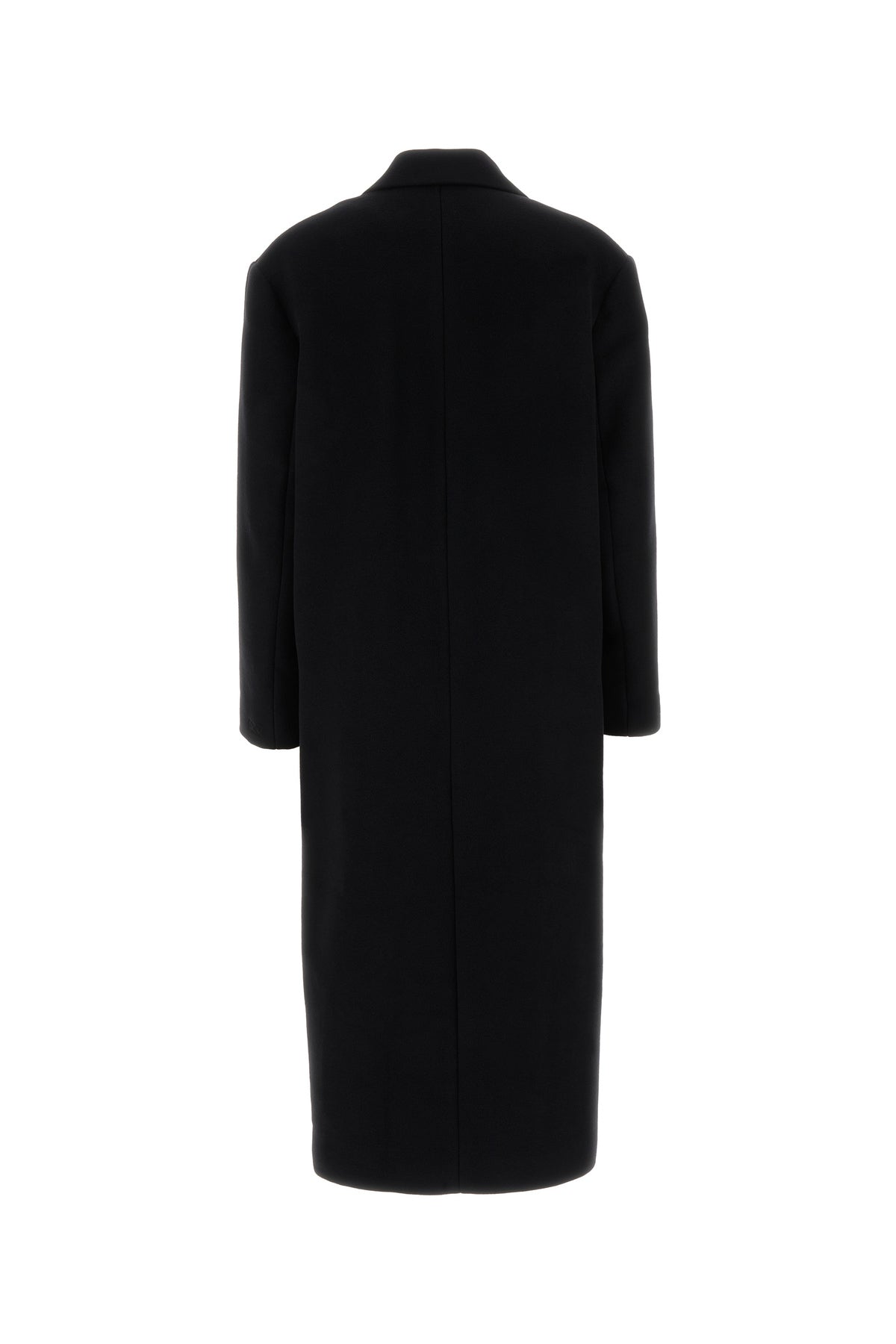 LOEWE Women's Black Wool Blend Coat