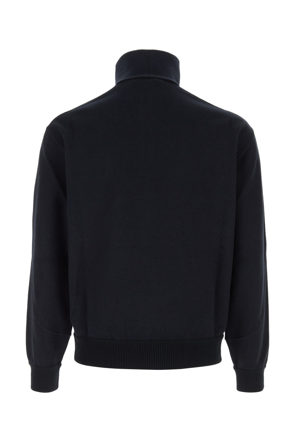 Loro Piana Men's Whitney Cashmere Polo Sweatshirt in Navy Blue