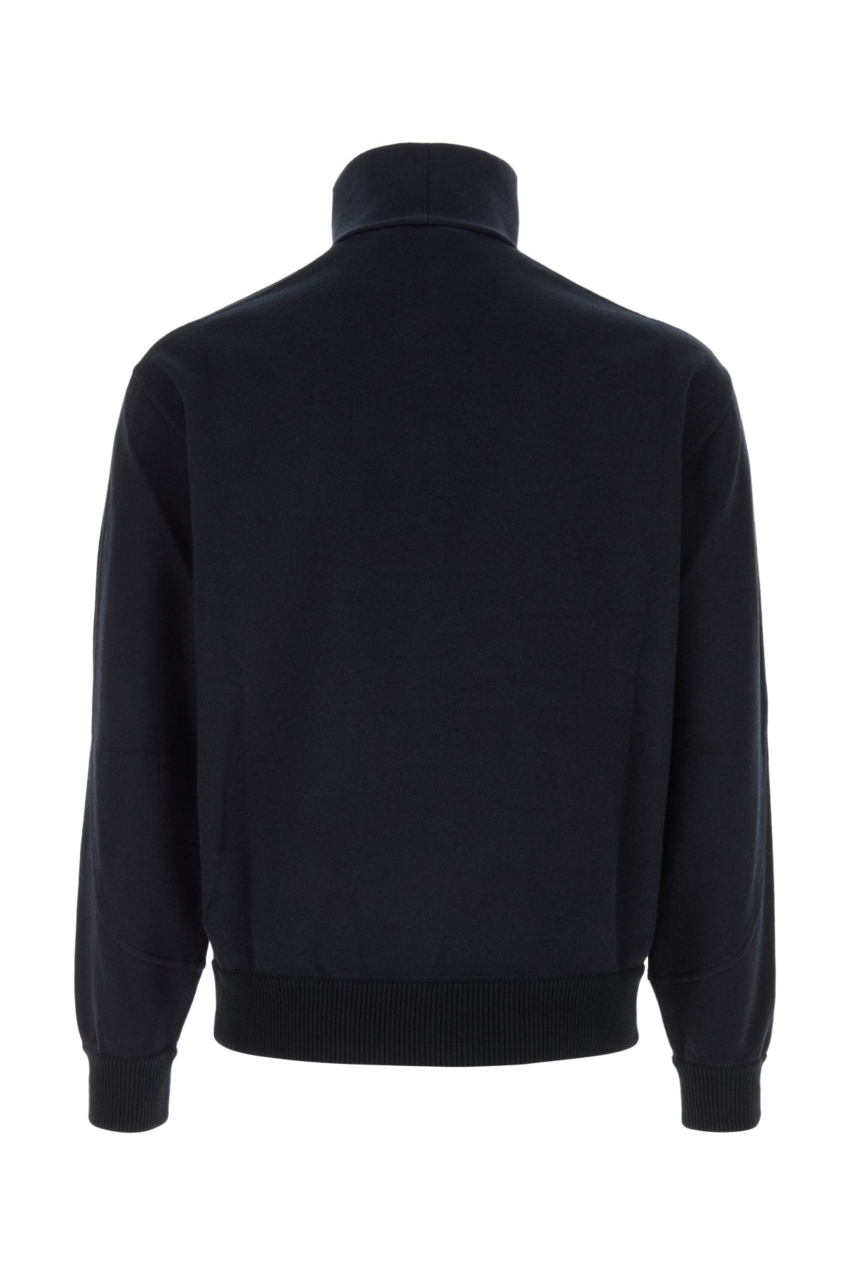 Loro Piana Men's Whitney Cashmere Polo Sweatshirt in Navy Blue