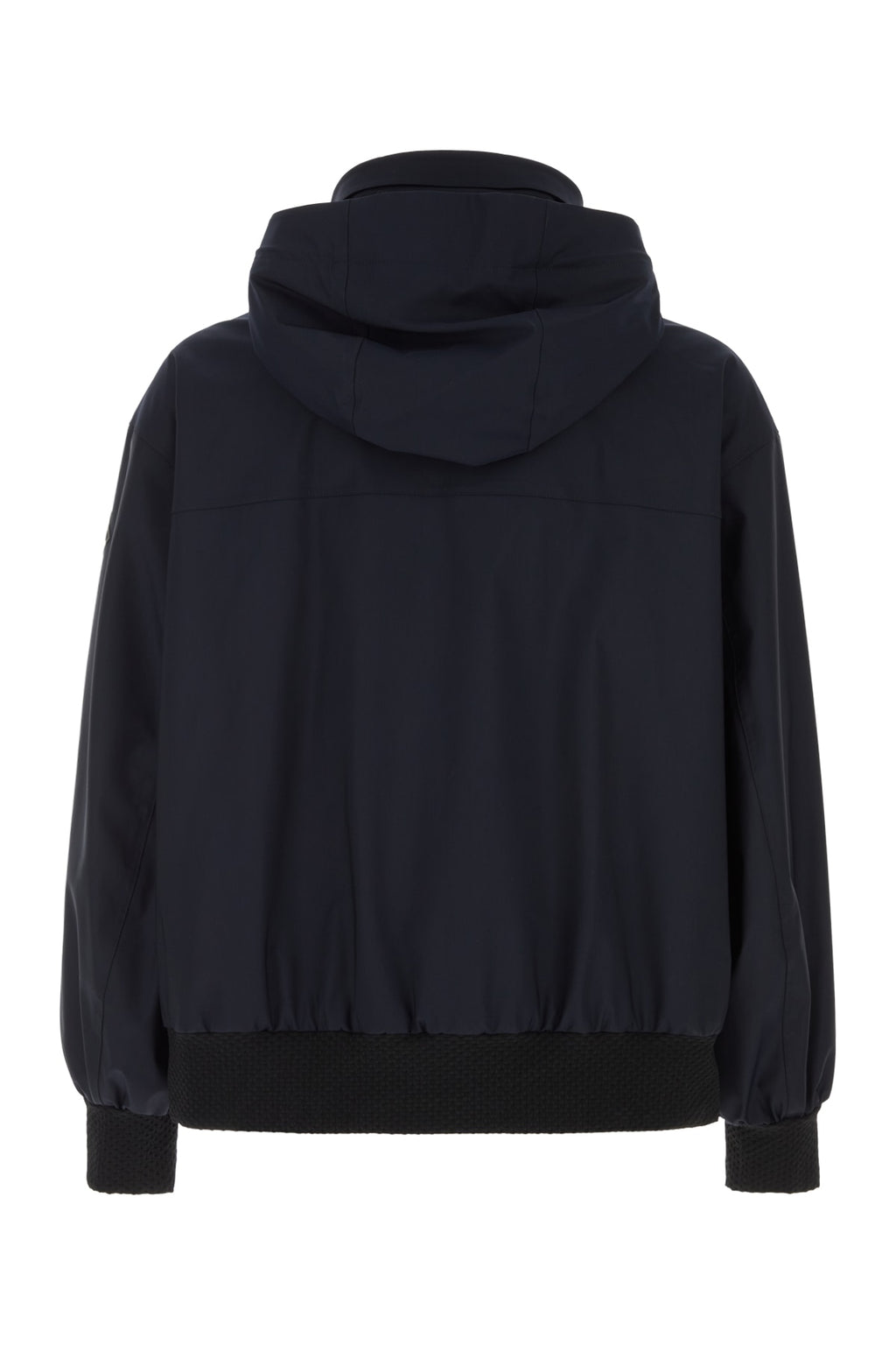 Loro Piana Men's Noreen Wool Bomber Jacket in Navy Blue