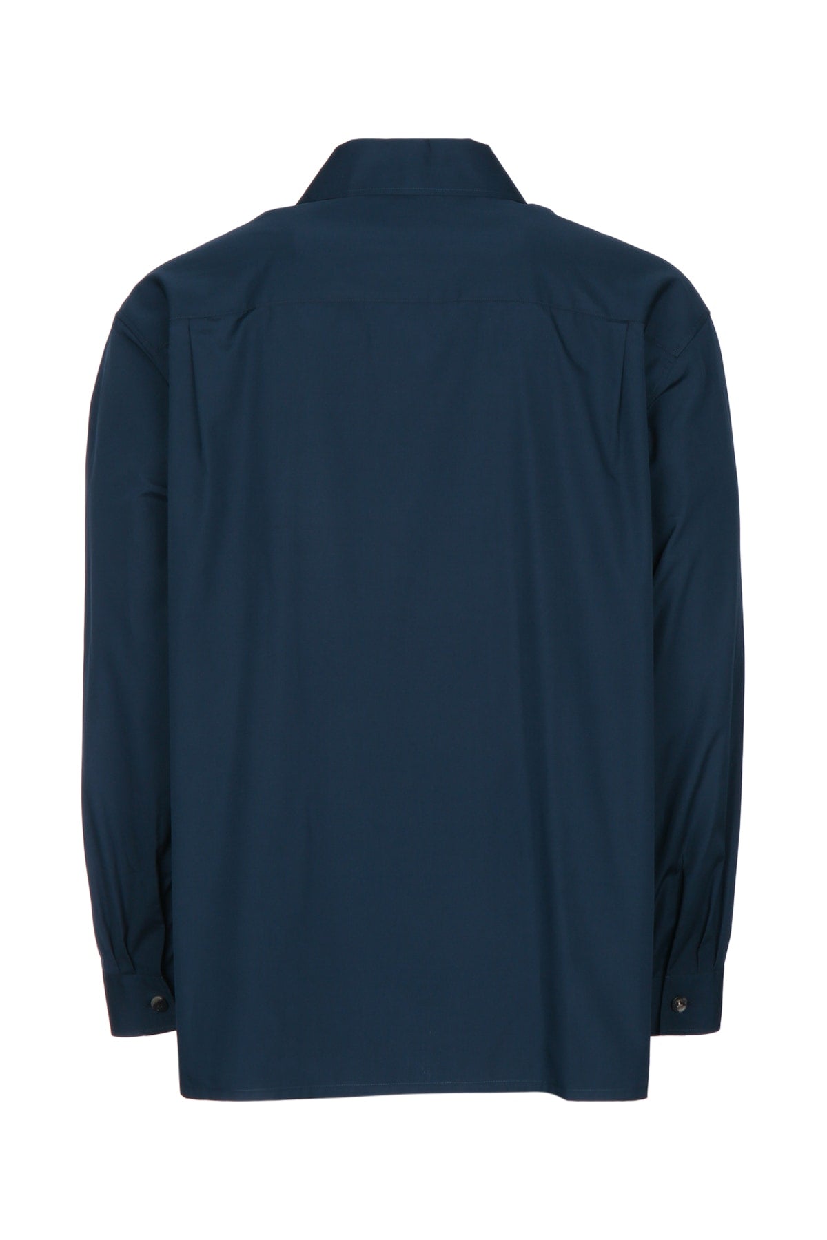 Dior Men's Bee and Lily of the Valley Shirt in Blue Cotton