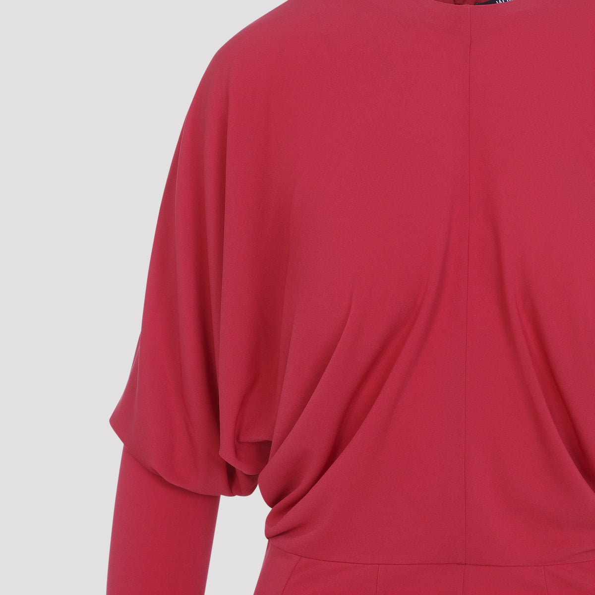 Jacquemus Women's Acetate Losange Midi Dress in Red
