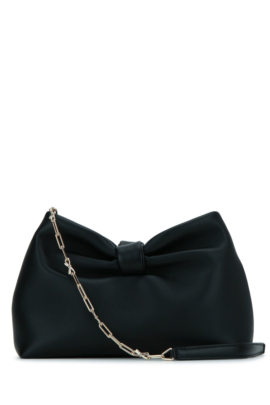 Dior Women's Small Dior Bow Bag in Black Lambskin