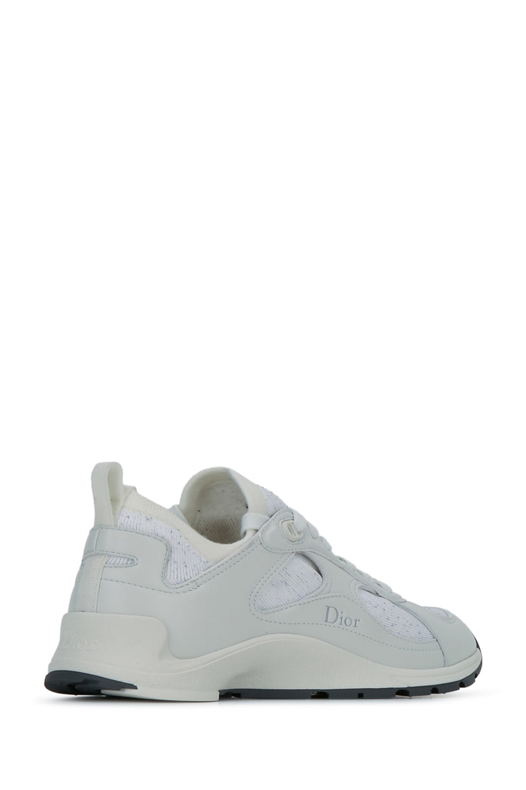 Dior Women's Mile Sneakers in White Leather