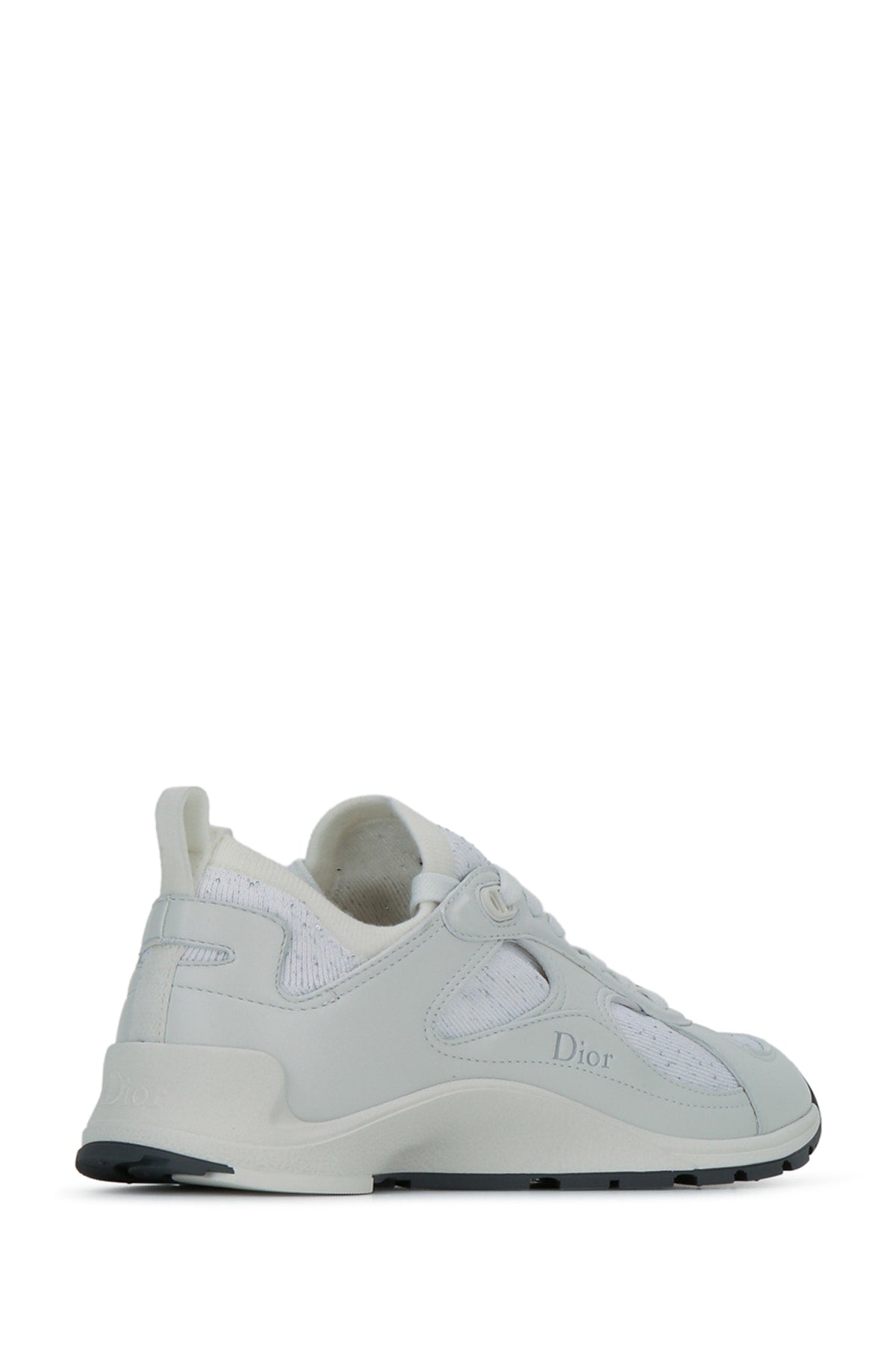 Dior Women's Mile Sneakers in White Leather
